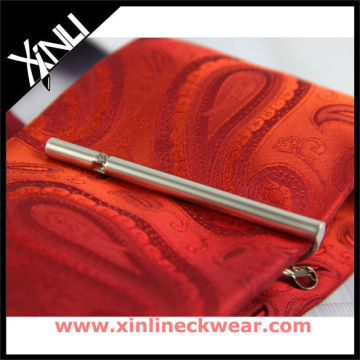 Silk Woven Tie Fashion Tie Bar